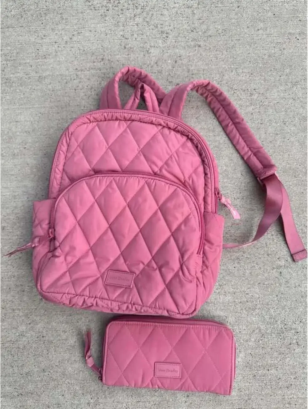 Just Right Bancroft Backpack and wallet Withered Rose in Featherweight